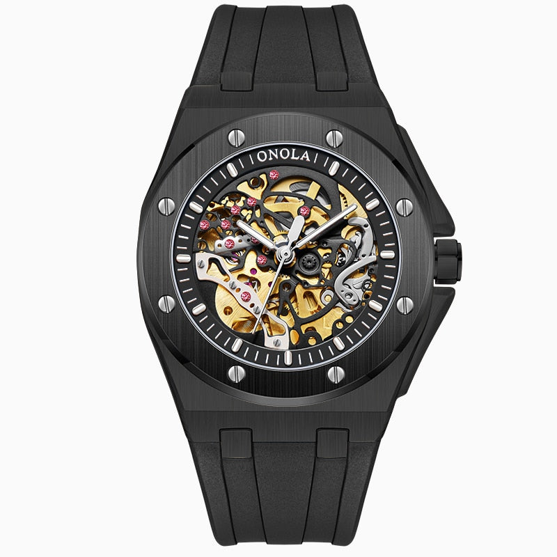 Reloj Poedagar Skeleton Oak