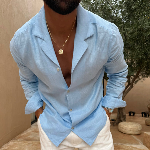 Camisa de lino Capri