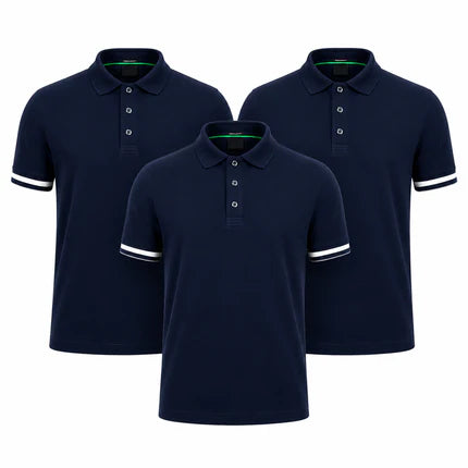 Conjunto de Polo para Caballeros — Paquete de 3
