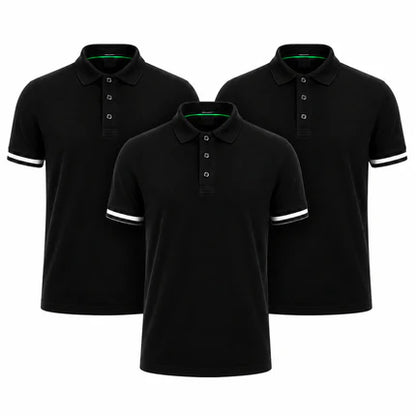 Conjunto de Polo para Caballeros — Paquete de 3
