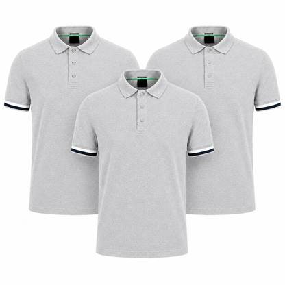 Paquete de 3 Polos Clásicos