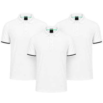 Paquete de 3 Polos Clásicos