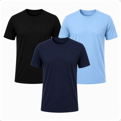 Pack de 3 polos clásicos