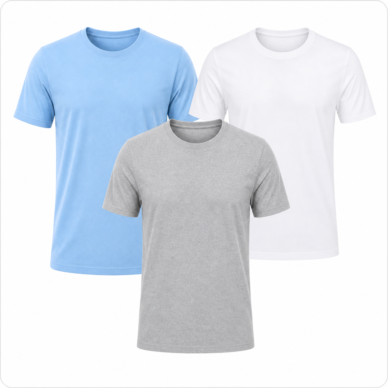 Pack de 3 polos clásicos