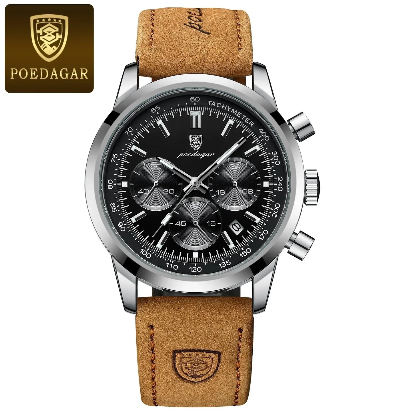 POEDAGAR Reloj de lujo para hombre
