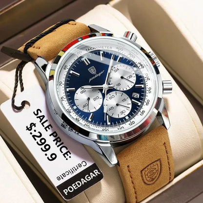 POEDAGAR Reloj de lujo para hombre