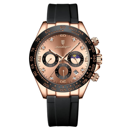 Reloj cronógrafo Poedagar Fase Date