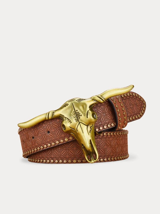 Cinturón vaquero vintage de PU