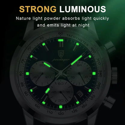 POEDAGAR Reloj de lujo para hombre