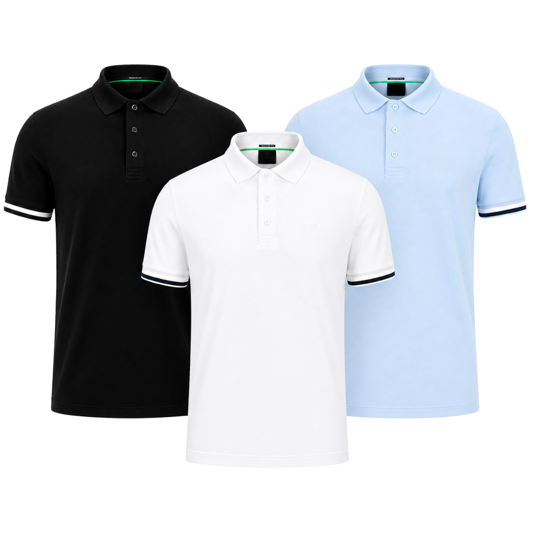Paquete de 3 polos clásicos