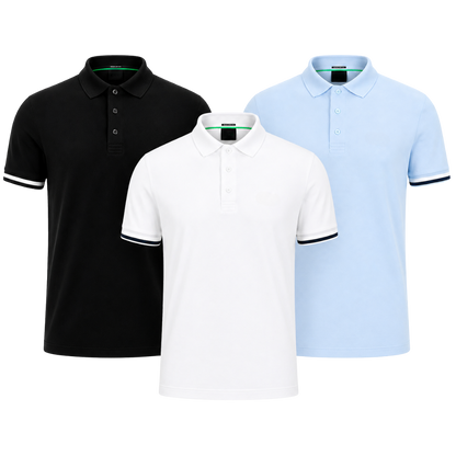Paquete de 3 Polos Clásicos