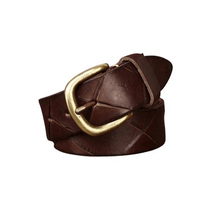 Cinturón Clásico Anil Piel Accesorio de Moda para Hombre
