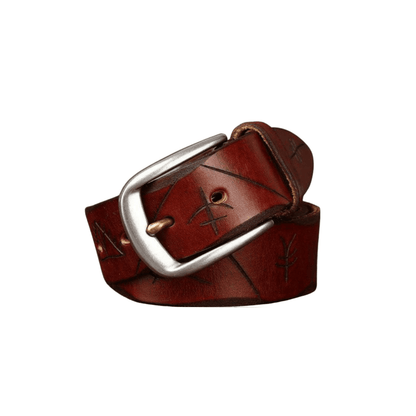 Cinturón de Cuero de Moda para Hombres, Modelo Neha