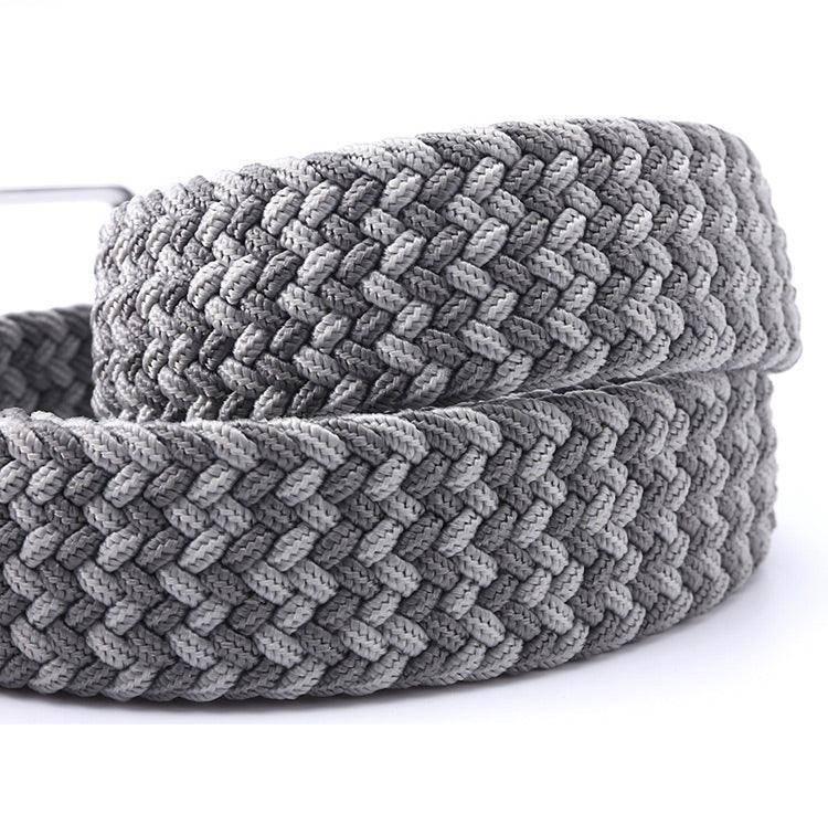 Cinturón Trenzado Elástico Vintage Para Hombre, Modelo Zviadi