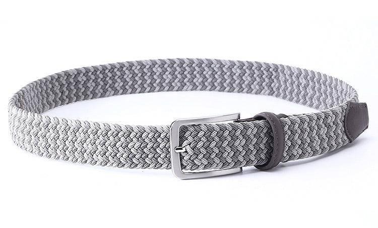 Cinturón Trenzado Elástico Vintage Para Hombre, Modelo Zviadi
