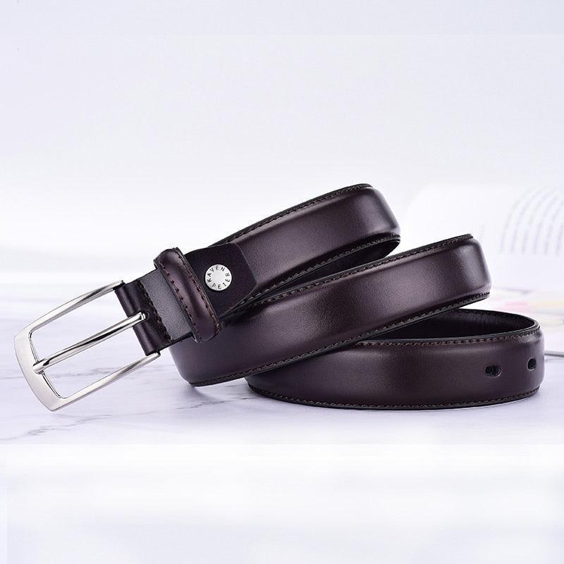 Cinturón de Piel para Traje de Hombre, Modelo Arnthur