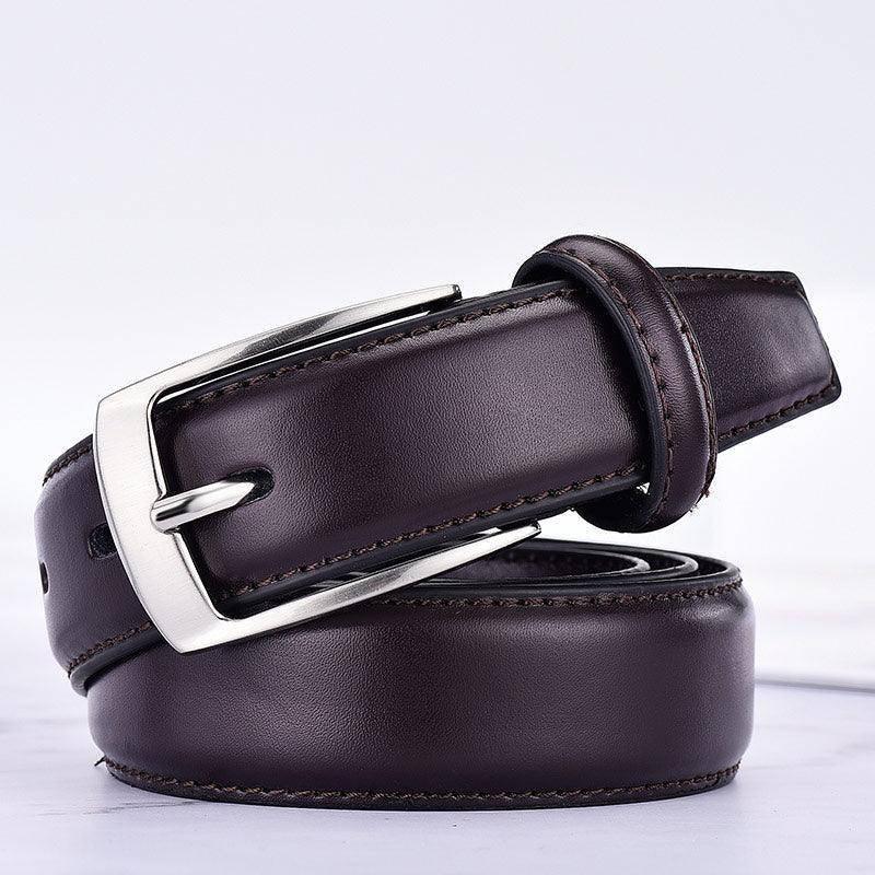 Cinturón de Piel para Traje de Hombre, Modelo Arnthur